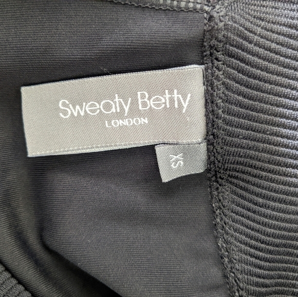 Sweaty Betty Flex Cuffed Front Zip Joggers Sweatpants Black Size XS - Picture 10 of 12